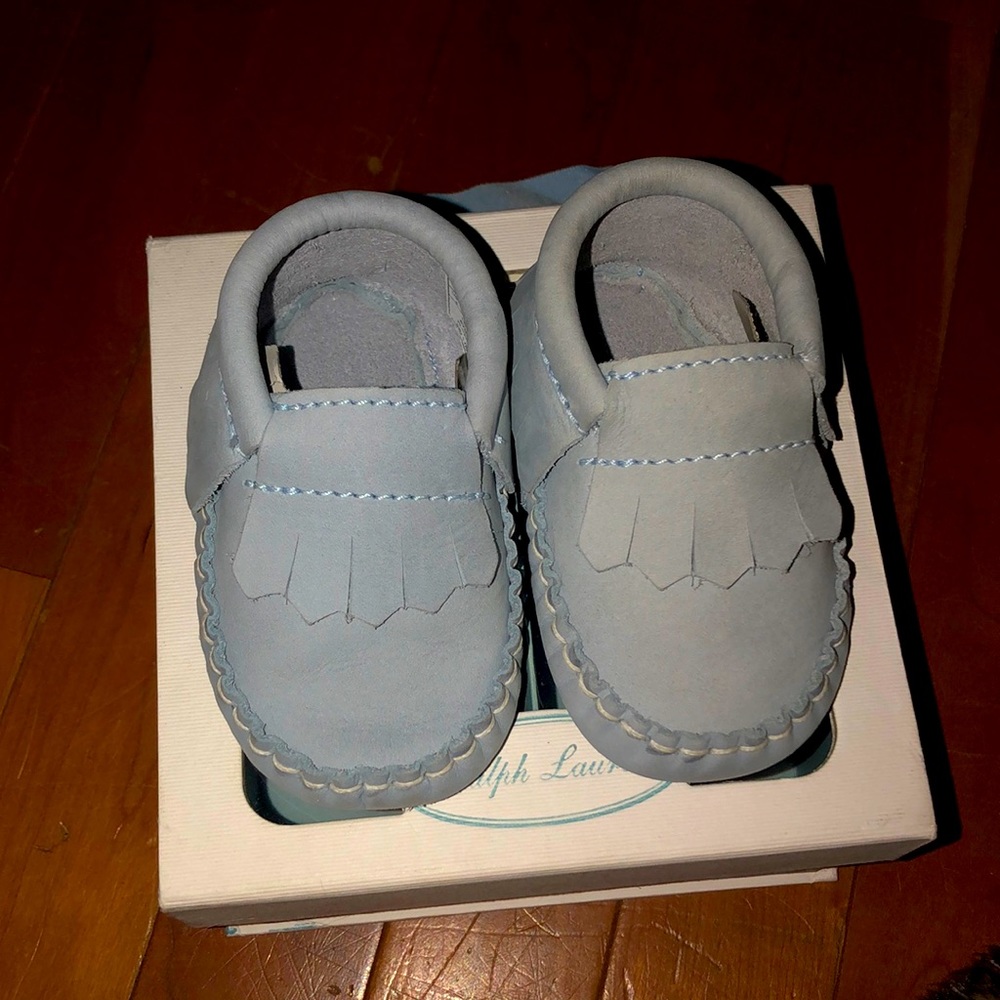 Ralph Lauren baby shoes NWB